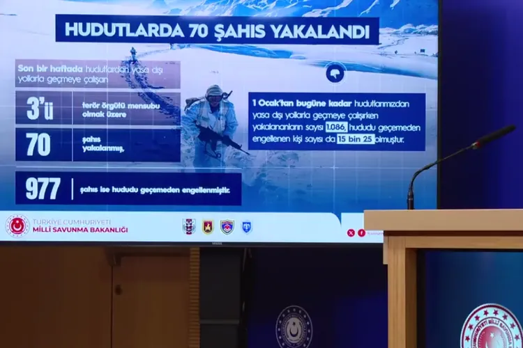 Üç ayda 15 bin kişi hududu geçemeden engellendi