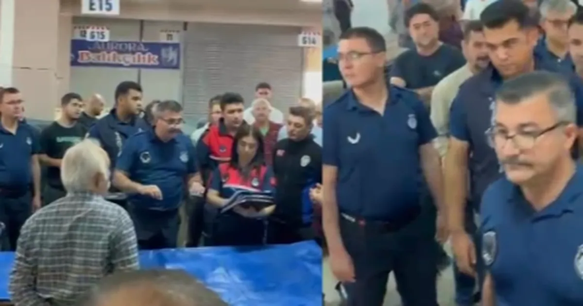 Antalya Kumluca’da pazarcı esnafına 8 bin TL’lik ceza şoku