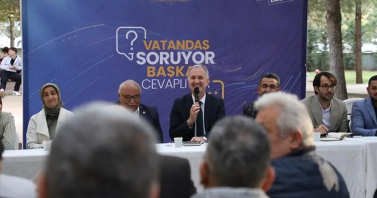 Bursa İnegöl’de mahalle buluşmaları devam ediyor