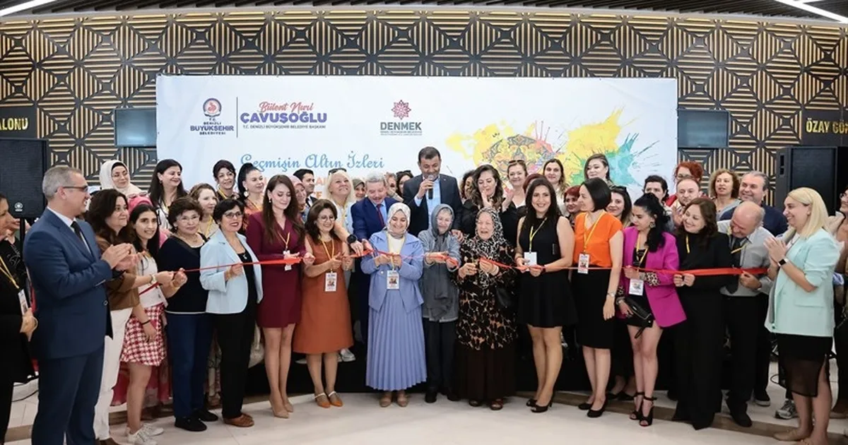 Denizli’de ‘Geçmişin Altın İzleri’ sergiye çıktı