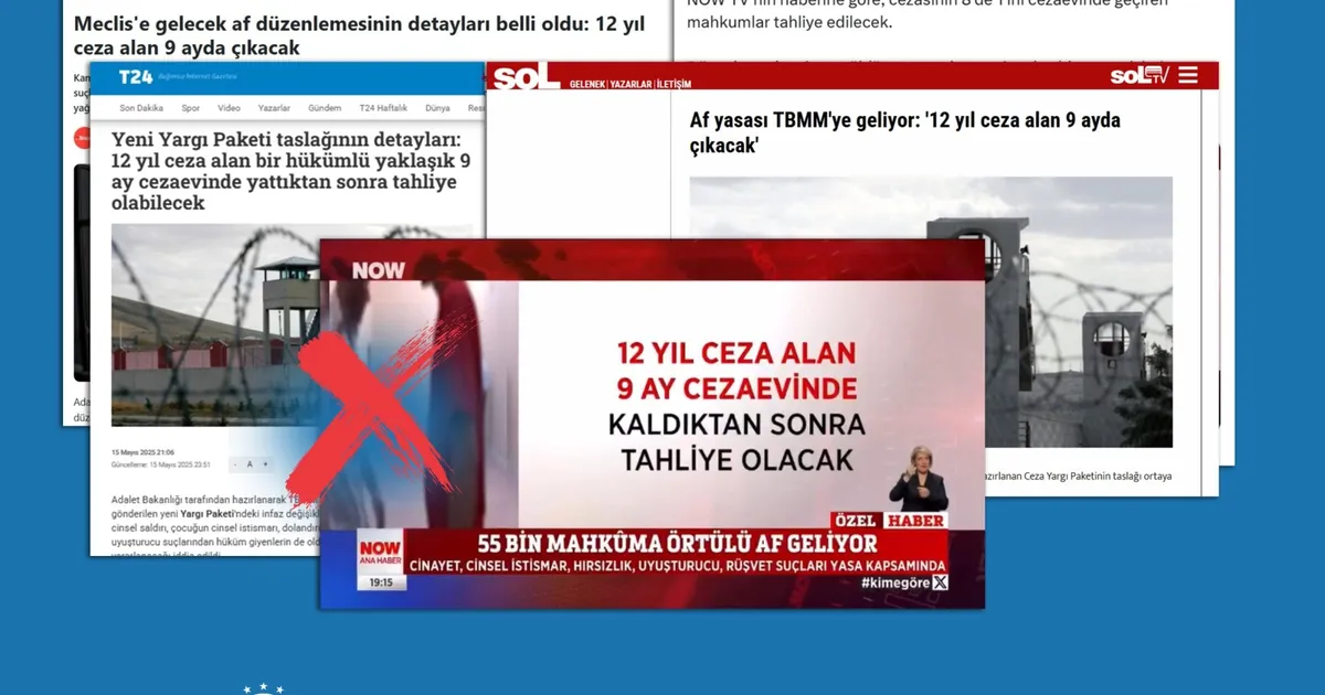 DMM: ’12 yıl ceza alıp 9 ay yatacak’ iddiası asılsız