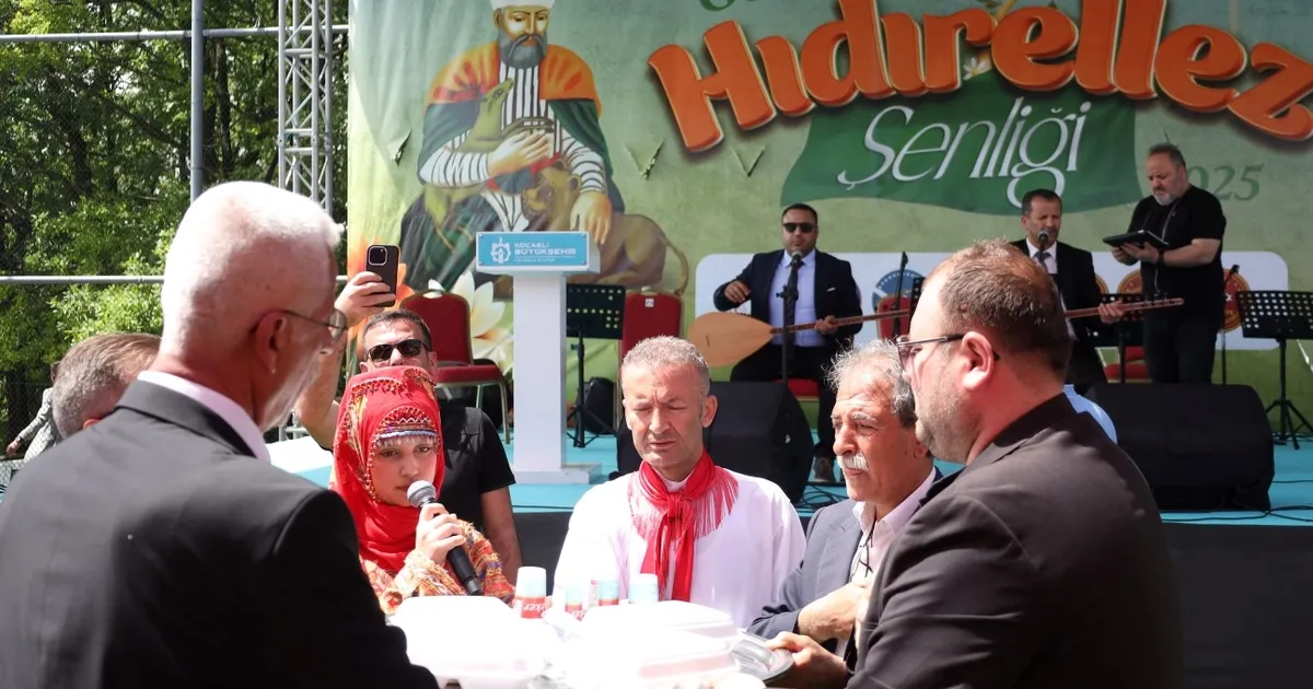 Kocaeli’nde Hıdırellez Şenlikleri Büyükşehir’le renkli geçti