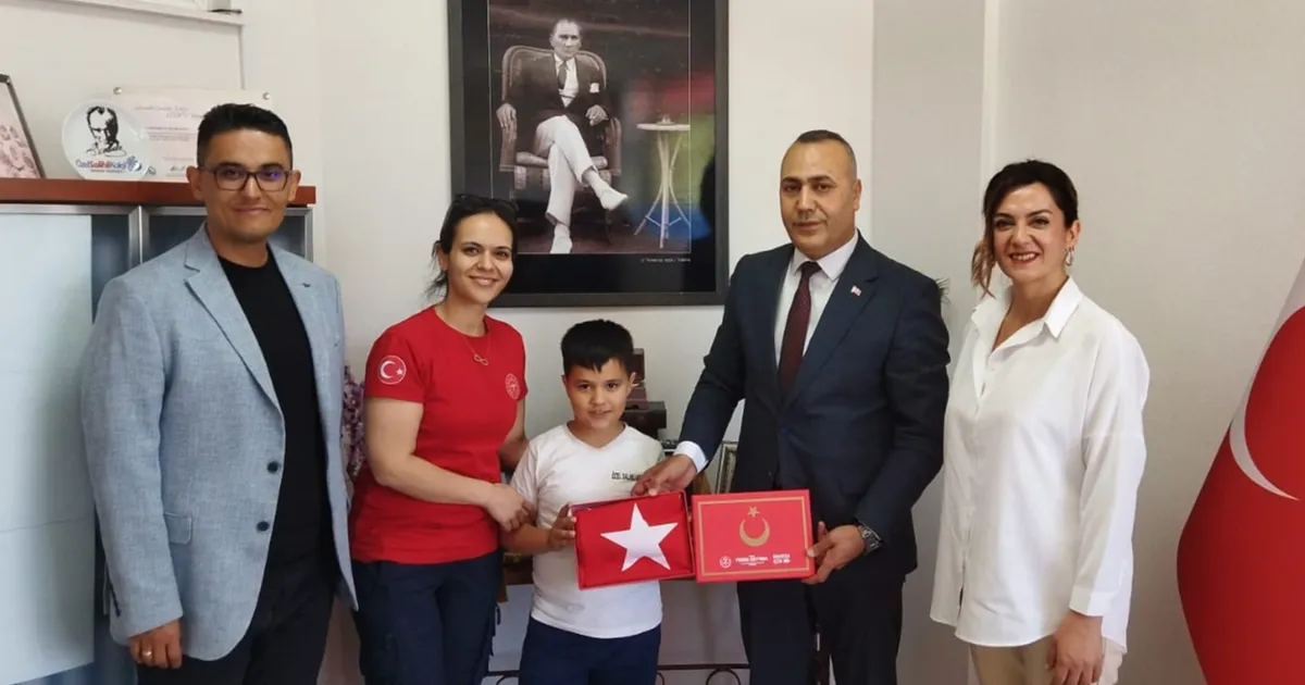 Manisa Büyükşehir, Şehit Süleyman Gür’ün oğlunun özel gününü unutmadı