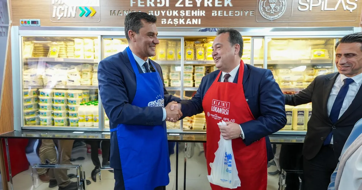 Manisa’da Kent Lokantası ve Halk Mandıra Akhisar’da hizmete açıldı