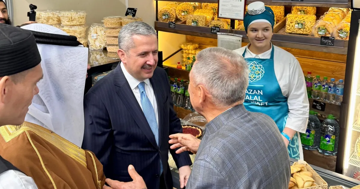 Ticaret Bakan Yardımcısı, Kazan Helal Market Fuarı’nda